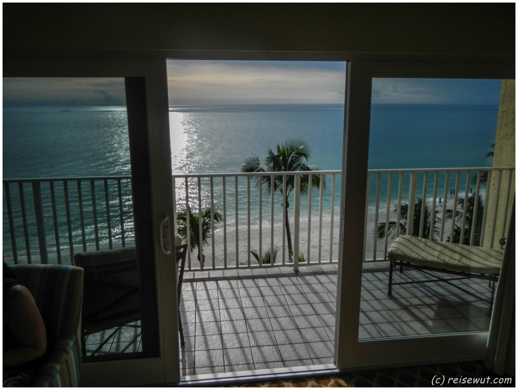 Aussicht vom Balkon in der 11.Etage des LaPlaya Beach & Golf Resort